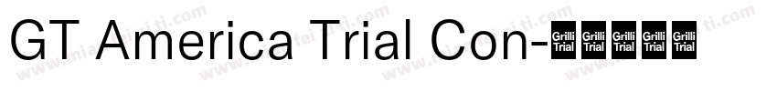 GT America Trial Con字体转换